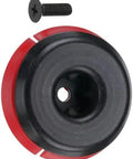 Heavy Duty Metal Sausage Plunger And Screw Kit Replacement For Caulking Grease And Silicone Guns, red and black plunger with screw.