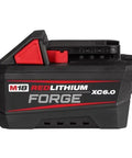 M18 RedLithium XC6.0 Battery Powerhouse Performance Ultra Light Build 15 Minute Quick Charge To 80 Percent With Dual Bay Simultaneous Charger Longest Life Pack For More Recharges