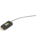 Archer Plus 6 SR6 Lite 2.4GHz receiver for RC airplanes and drones with anti RF interference, compact design on a white background