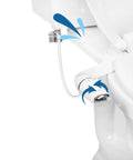 Ultra Slim Self Cleaning Toilet Bidet Attachment With Separate Rear And Feminine Nozzles Travel Bidet Included Four Accent Rings