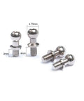 13 Pcs Metal Ball Head Screws Kit For One Tenth Scale RC Cars, Steel Ball Head Rod End Holders size comparison features