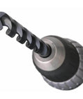 Bosch BL2743 1/4 in x 12 in extra-length black oxide drill bit, close-up view