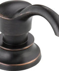 Venetian Bronze RP71543RB Soap Dispenser For One Hole Faucet Install Coordinating With Delta Faucets Plastic Finish