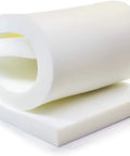 Rolled Heavy Duty High Density Foam Upholstery Seat Cushion 4 Inch Thick By 24 Inch Wide By 72 Inch Long For Home Or Commercial Use Made In USA