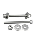 5Pcs 304 Stainless Steel Allen Threaded Post Kit For RC Plane Control Rods M6x100mm, studs with washers and nut