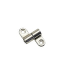 Set Of 6 Zinc Alloy Friction Positioning Hinges With 360 Degree Rotation Symmetrical Adjustable Torque Heavy Duty Hardware For Cabinets And Equipment Precision Connection Components For DIY Projects