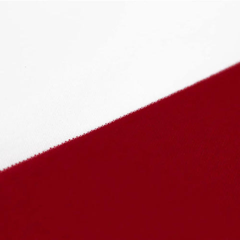 Close-up of American Pleated Fan Flag 1.5x3 Ft Set Of Four Patriotic Bunting Flags With Durable Polyester Double Stitching Edges