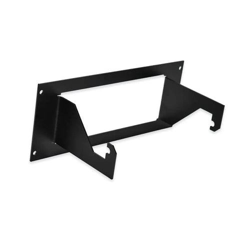Rugged Super Built Tough One Piece Equipment Mounting Bracket Black For Federal Signal Pa 300 Emergency Vehicles Comes With 3.5 Inch Mounting Space Bolt On Ready