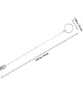 Stainless Steel Quick Release Safety Pins With 240mm Coil Lanyard, Marine Tether Kit For Boats And Trailers, Anti Loss Cable Fasteners