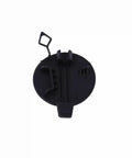 Back view of Tesla Model Y Rear Tow Hook Cover Bumper Cap For 2020 2021 2022 Durable Plastic Replacement Part 1494426 00 A