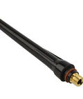 Premium 5 Pack Long Back Cup For TIG Torch WP-17 WP-18 WP-26 High Temp Resistant Ceramic Nozzle with brass fitting.