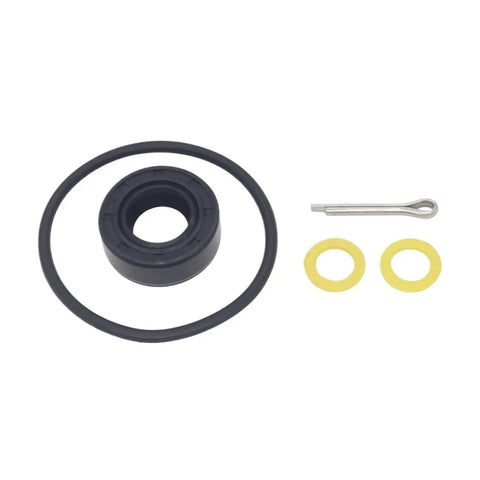 Outboard Engine Cotter Pin With Gasket And Lower Unit Seal Kit Fit For 4HP To 6HP Boat Engines, assorted parts displayed