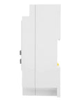 Side view of Three Phase 380V Digital LCD Timer Switch With Weekly Programmable Relay For Motors And Industrial Equipment 3 Wire Power Controller