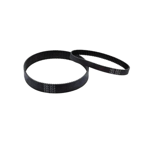 2GT Timing Belt Set 278 To 308mm Lengths, 6 To 15mm Wide, 149 Teeth At 298mm, Quiet Anti Static Wear Resistant Drive Belts