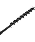 Pro Grade Earth Auger With Carbon Steel Shaft For Faster Planting And Digging, 20mm Shaft Drill Bit, shown in full length view