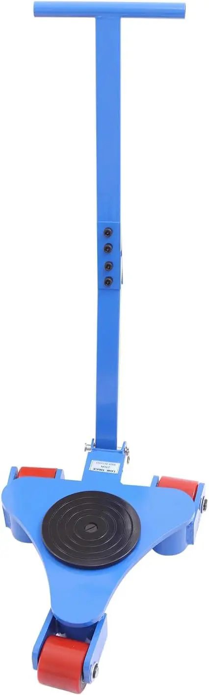 Heavy Duty Machinery Transport Skates Featuring Carbon Steel Frame And 360 Swivel Pu Casters For smooth gliding operation