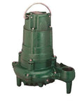 Heavy Duty Bronze Body Sump Pump Half Horsepower 115 Volt Non Automatic System Requiring External Float Switch For Basements with green exterior.