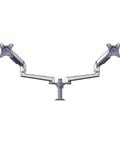 Built Different Heavy Duty Monitor Arm With Smooth Multi Angle Swivel Quick Install Rock Solid Base for dual monitor setup.