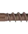 Dead Simple 4 Inch Framing Screws With Low Profile Head And Boss Level Sawtooth Point For Fast Track Wood Projects Smooth Six Lobe Driver Quik Guard Coated Tan Structural Fasteners Heavy Duty