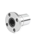 Ball Spline Nut LF25UU for Linear Motion System showing high precision nut assembly for heavy axial and radial loads, front view.