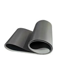 Matte Black PVC Flat Belt For Industrial Conveyors, 2mm Thick, Perimeter 3100-3150mm, Wide Belt Widths 20-55mm, Standard Transmission Conveyor Belt, Durable, Low Stretch, High Performance Flat Belt For Reliable Material Transfer, rolled