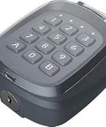 Chrome Wireless 2 Channel Keypad For Rolling Code Receivers Compatible With EG650 EG652 Easy Install Gate Opener Access Secure Home And Small Business Entry Solution.