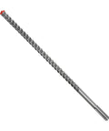 Beast Tough Rebar SDS-Max 4-Cutter Carbide Hammer Drill Bit, 3/4 in dia, 21 in length, visible side angle