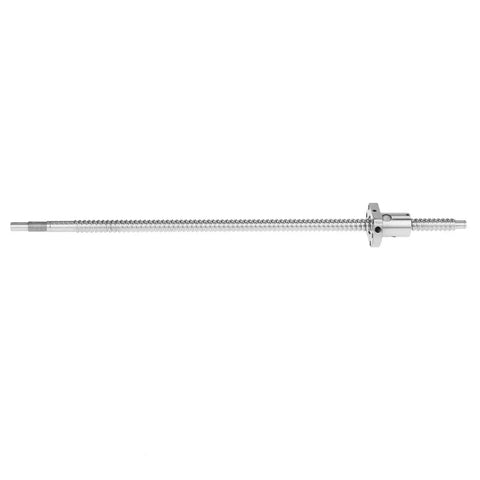 Anti Backlash 400mm Rolled Ballscrew Ballnut For Precision Linear Actuators High Efficiency Low Friction Screw Assembly For CNC Routers 3D Printers Robotics And Automation, 12mm steel shaft