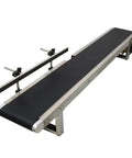 Desktop PVC Conveyor Belt System With Adjustable Speed For Industrial Transport Guardrail 59 Inch Long And 7.8 Inch Wide Black Belt 110V