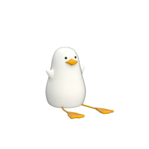 Seagull Silicone Night Light for Kids Portable Rechargeable Bedside Lamp for Nursery with Touch Control Dimmable Safe