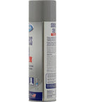 Sprayway stainless steel cleaner spray can with gray cap, 15 oz, side view