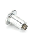 Heavy Duty 6.5mm Tire Stud Inserts 100 Piece Anti Slip Kit For Cars Trucks And Atvs with shiny titanium steel finish.
