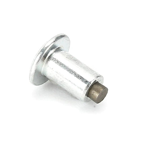Heavy Duty 6.5mm Tire Stud Inserts 100 Piece Anti Slip Kit For Cars Trucks And Atvs with shiny titanium steel finish.
