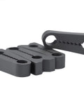 Universal Vehicle Door Buffers Knock Back The Heavy Slam With Chunky Silicone Shock Absorbers. Set of four gray silicone pads.