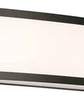 24.5 Inch Matte Black LED Vanity Light Bar In Clean Transitional Style, Energy Efficient Bath Fixture For Mirror Lighting
