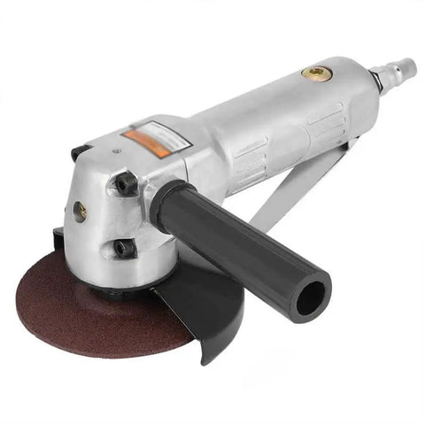 1/4 Pneumatic Angle Grinder Air Polisher 11000 RPM Aluminum Alloy Body with removable handle for auto detailing work.