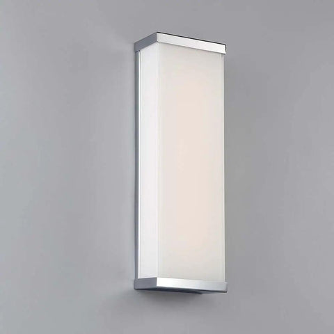 Go To Contemporary Float 18 Inch Led Wall Sconce in Brushed Nickel Dimmable ADA Compliant Mount Vertical or Horizontal