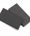 Heavy Duty Black PEEK Board And Rod Set Anti Static Fiber Reinforced Polyether Ether Ketone includes two flat boards in black color