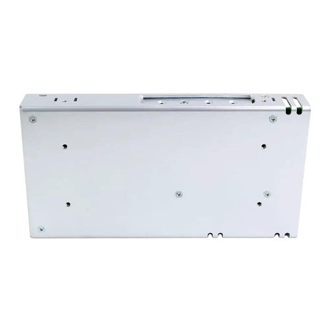 Heavy Duty 400W Switching Power Supply Pumping Out A Solid 36 Volt And 11 Amp Feed With Plug And Play 115 Or 230 Volt Toggles backside view.
