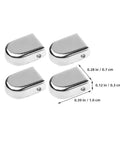 30 Pack No Tie Shoelace Clips For Sneakers, Easy On Easy Off Buckles With Secure Lock, No Tie Ends, Self Lacing Look For Men And Women, Super For Sports Outdoor Travel Built For Everyday Use, silver metal, 1 x 0.39 x 0.12 in