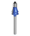 Premium Carbide Drawing Line Router Bit Featuring Solid 1/4 Inch Or 6mm Shank for curved profiles in woodworking.