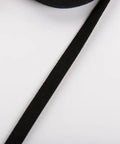 Black genuine leather ito sageo cord for katana tsuka handle, 400 cm, use as ito or sageo, shown on white background