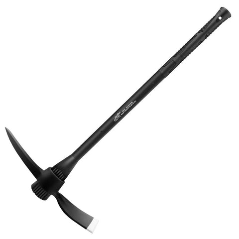 Forged Adze Pick And Mattock With 36 Inch Fiberglass Handle, Dual Purpose Garden Pick For Weeding And Loosening Soil, Digging And Cultivating