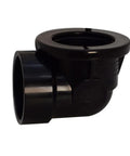 Dang Tight Fit Tip Toe Bathtub Drain Plug For SCH 40 Abs Lines With Two Hole Elbows And Sweet Satin Nickel Trim Featuring Ada Compliant Push Open Close Mechanism For No Stress Home Upgrades ABS two hole elbow fitting for bathtub drain installation
