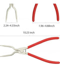 Spring Expansion And Removal Tool For Tub Repair For Washing Machines Pro Grade Carbon Steel Grip Kit with red handles