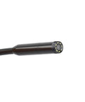 Close-up of the camera head of the Portable Handheld Endoscope Camera With 2.8 IPS Screen And Six LED Lights Digital Inspection Borescope.