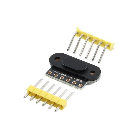 Infrared Time Of Flight TOF Sensor Module For Short Range Ranging 1 To 30 Cm With Millimeter Precision, Compact Size, shown apart