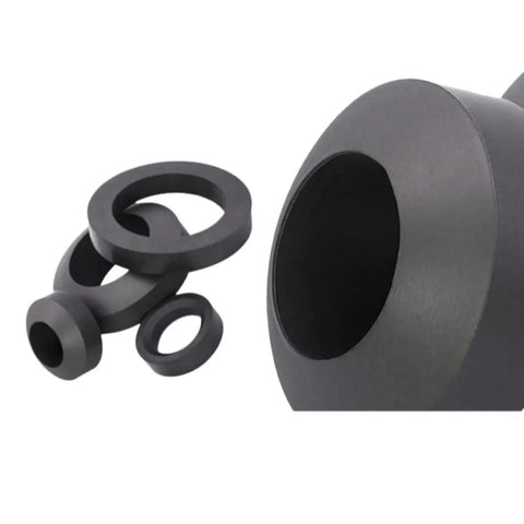Top Tier Rotary Joint Graphite Sealing Ring Built To Crush Crazy Heat While Delivering Smooth Operation And Serious Thermal Shock Shield For Rough Shop Floor Jobs Fits Cylindrical Or Spherical Machines With Standard 240X180X45 Dimensions, various black graphite rings