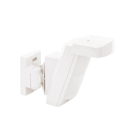 HX 40 High Mount Outdoor PIR Motion Detector with adjustable mount on white background, weatherproof sensor for perimeter protection.