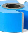 Carbide Tipped 3 Wing Heavy Duty Rabbeting Router Bit Four Inch Diameter Bore One and a Quarter Inch Cutting Height One and Three Quarter Inch Rugged Pro Grade Woodworking Bit for Clean Rabbets.